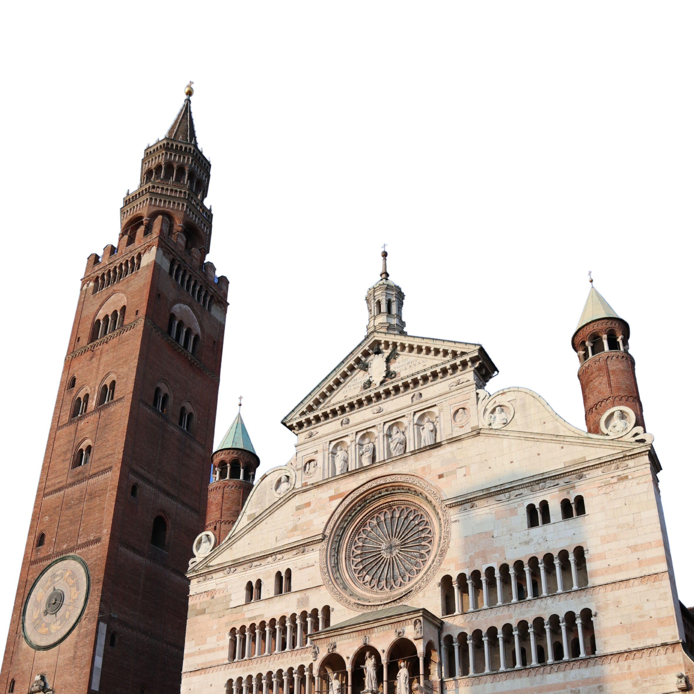 Cremona Cathedral and the Torrazzo bell tower
